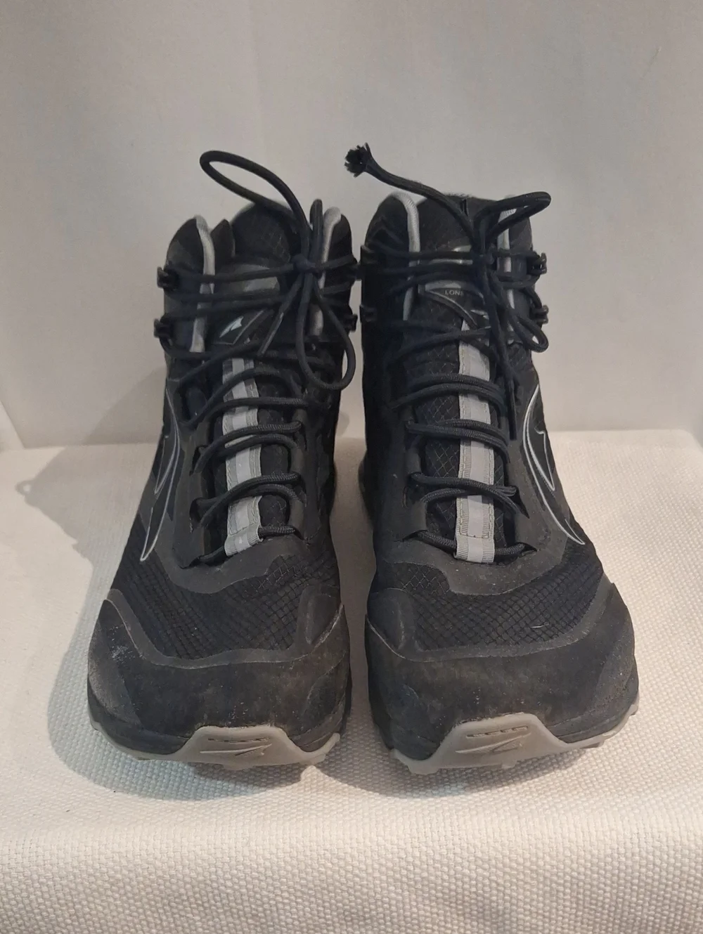 Altra Black and Gray Men's Hiking Boots